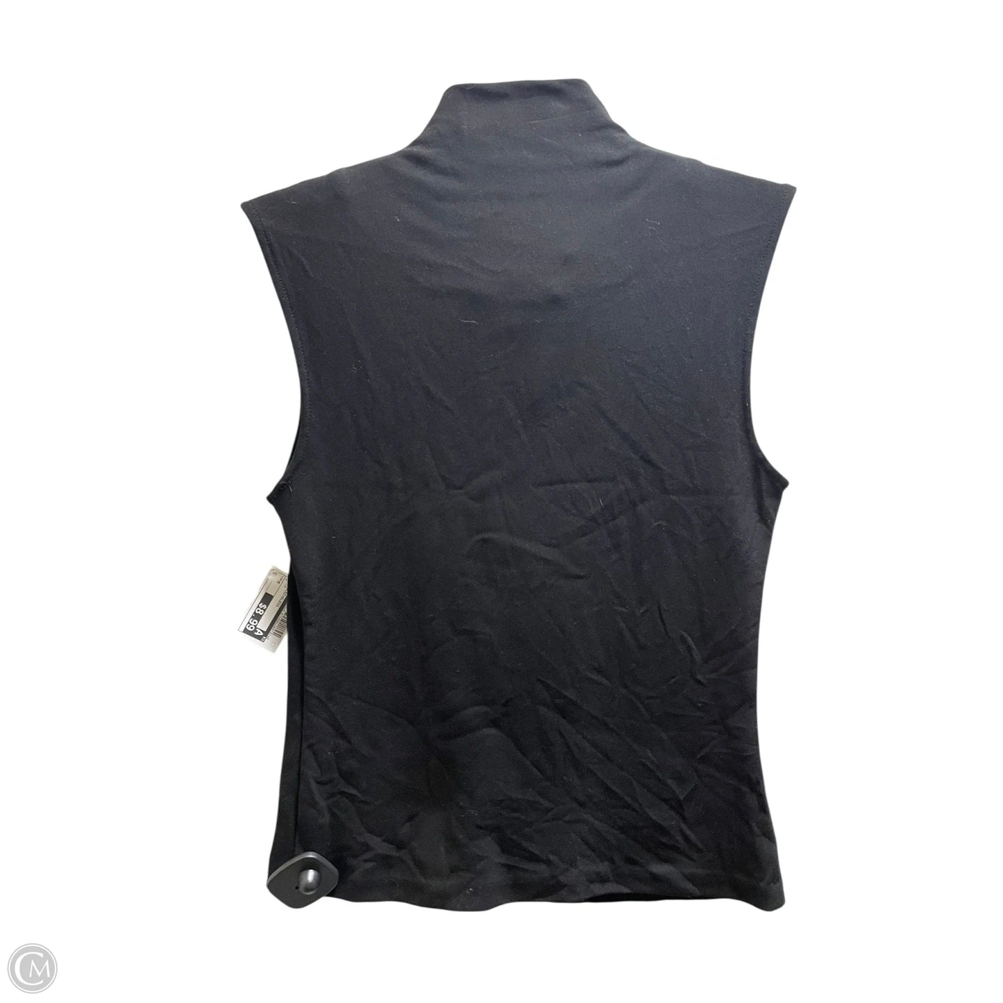 Top Sleeveless By Zara In Black, Size: M