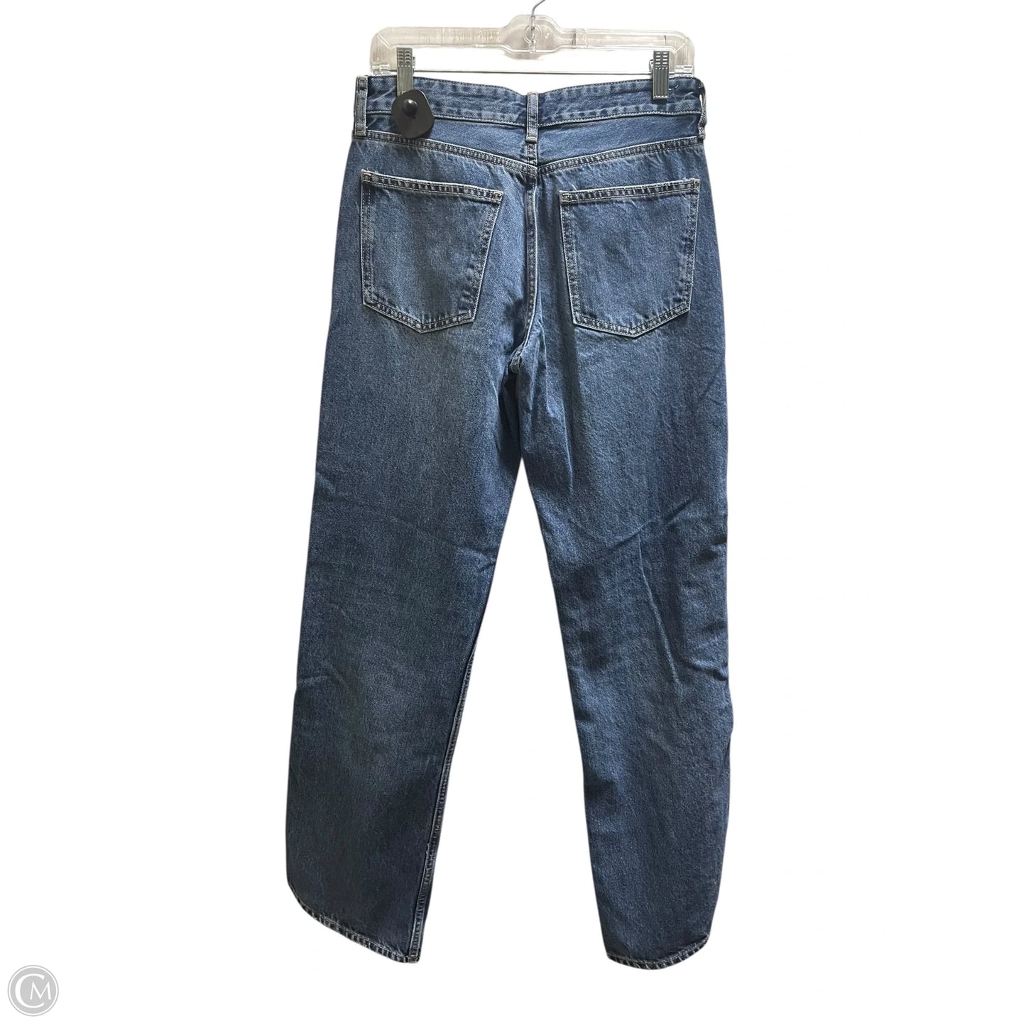 Jeans Straight By Zara In Blue Denim, Size: 6