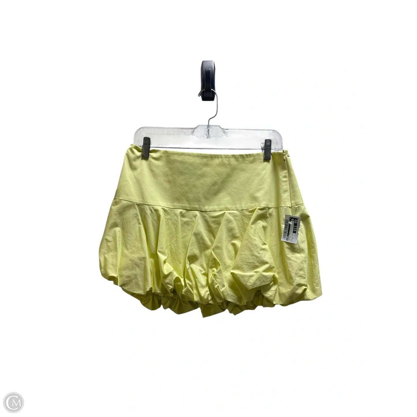 Skirt Midi By Zara In Yellow, Size: M