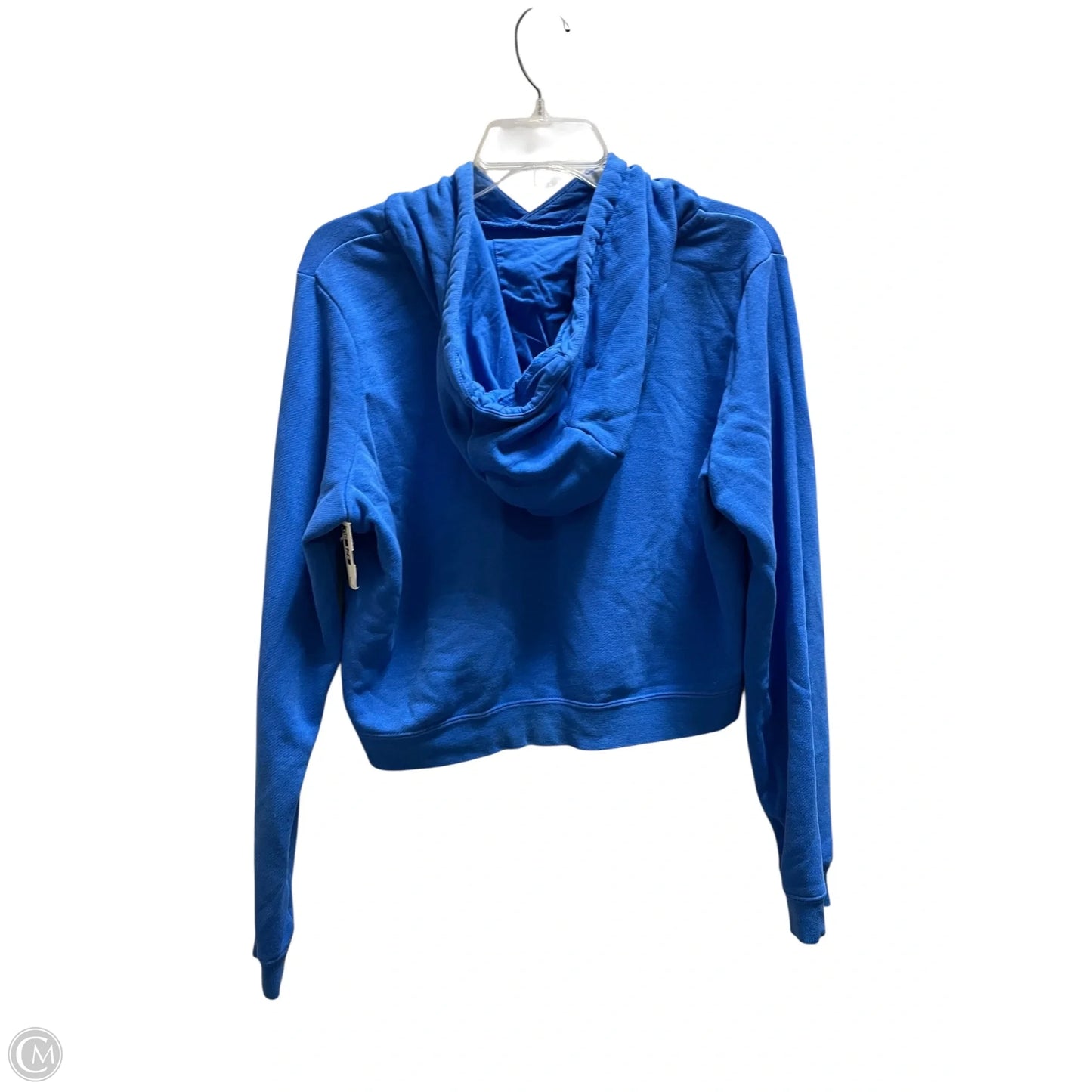 Athletic Sweatshirt Hoodie By Nike Apparel In Blue, Size: L