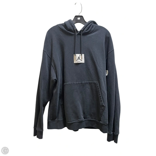 Sweatshirt Luxury Designer By Jordan In Black, Size: L