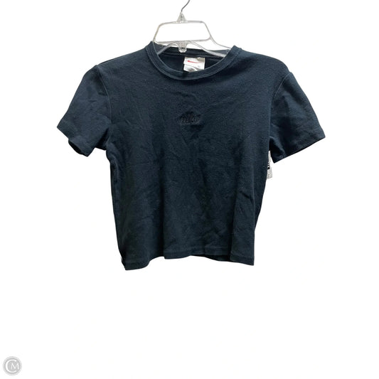 Top Short Sleeve By Nike Apparel In Black, Size: S