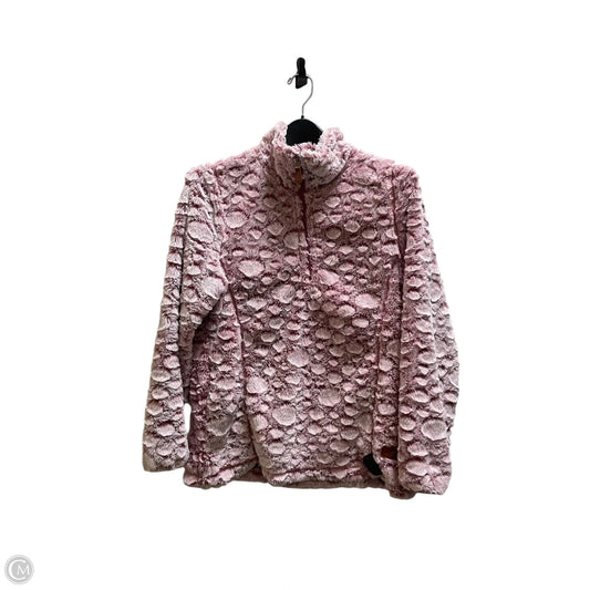 Jacket Faux Fur & Sherpa By Simply Southern In Pink, Size: S