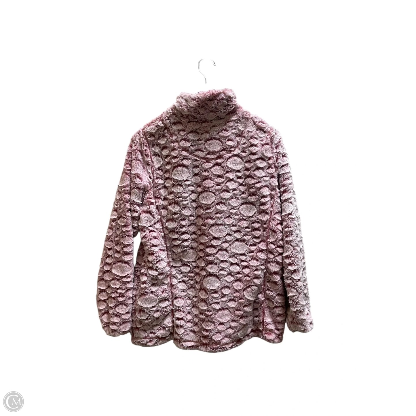 Jacket Faux Fur & Sherpa By Simply Southern In Pink, Size: S