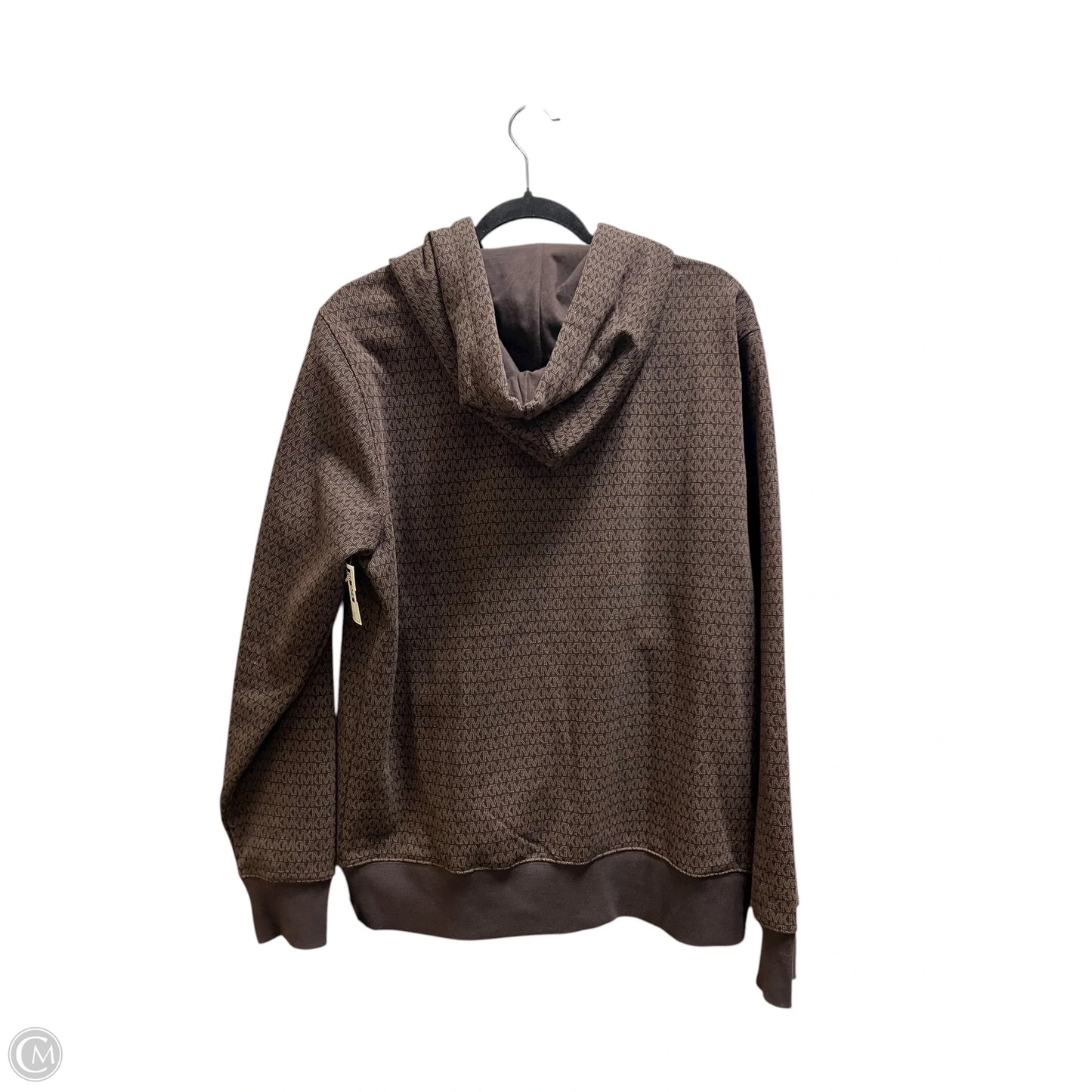 Sweatshirt Designer By Michael Kors In Brown, Size: S