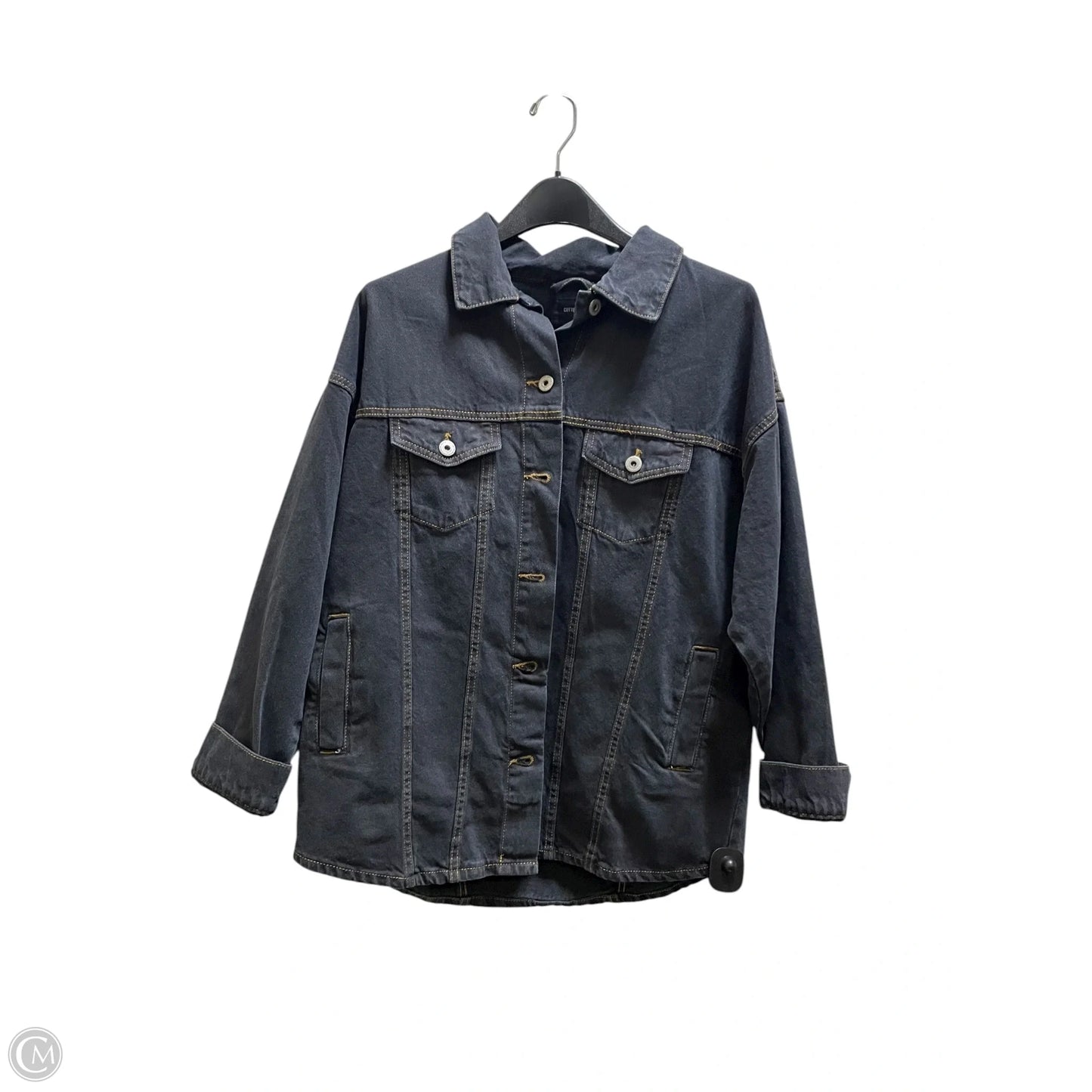 Jacket Denim By Cotton On In Grey, Size: Xs