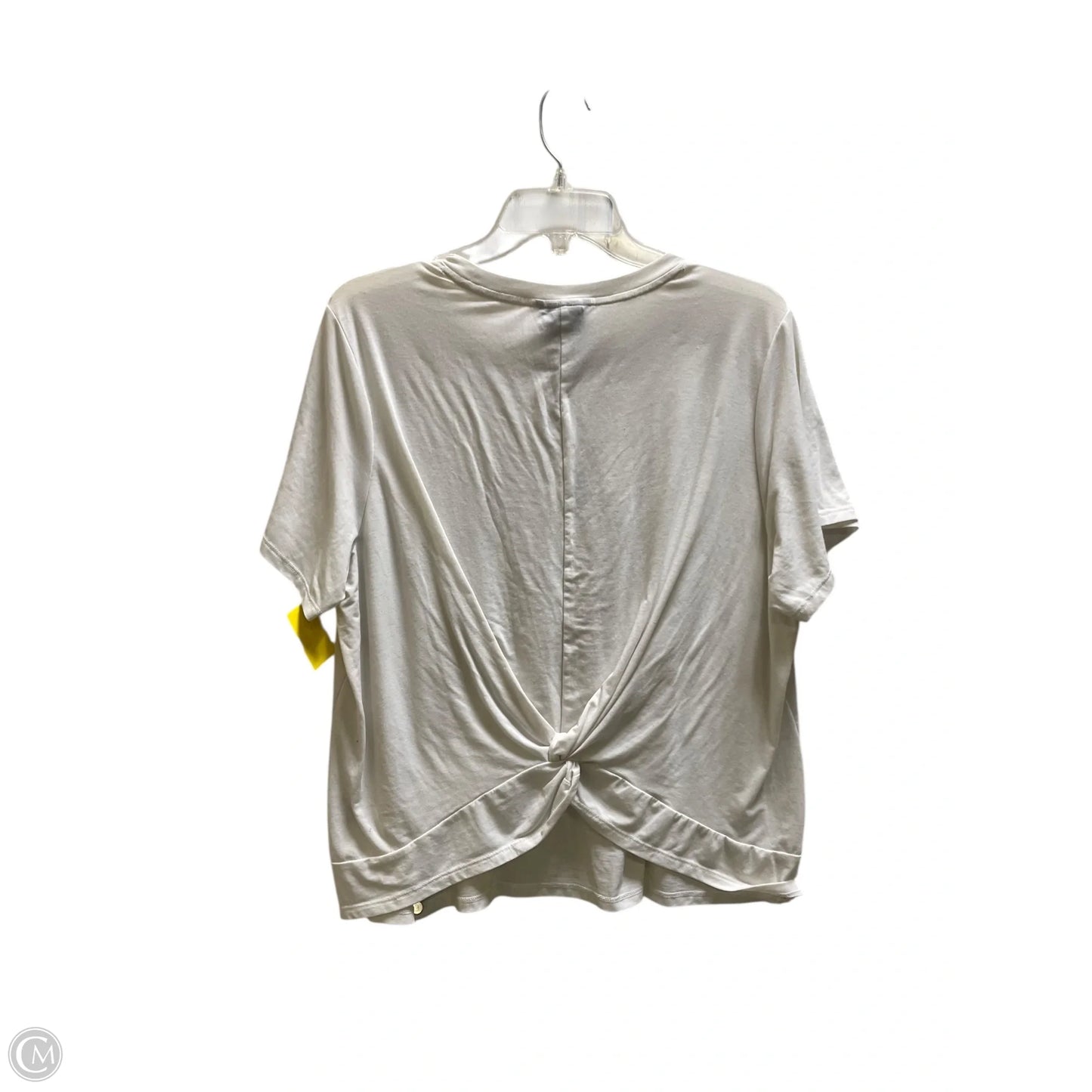 Athletic Top Short Sleeve By The North Face In White, Size: Xl