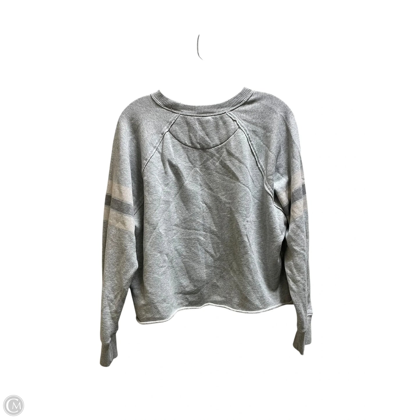 Sweatshirt Crewneck By Aerie In Grey, Size: S