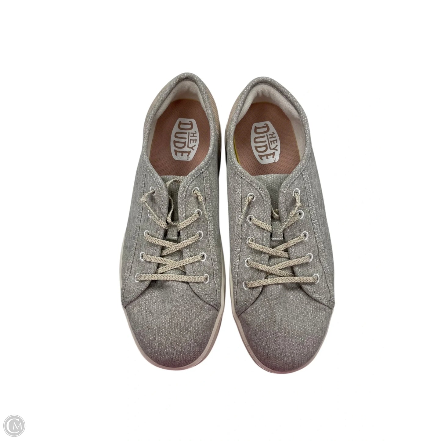 Shoes Sneakers By Hey Dude In Grey, Size: 11