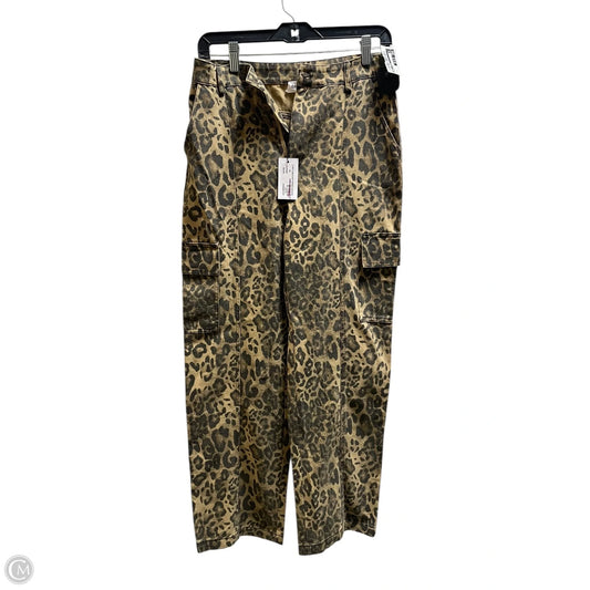 Pants Cargo & Utility By Day + Moon In Animal Print, Size: S