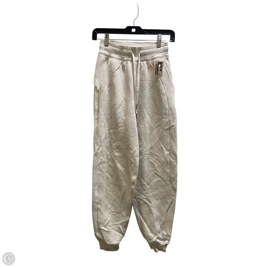 Athletic Pants By Lululemon In Cream, Size: 0