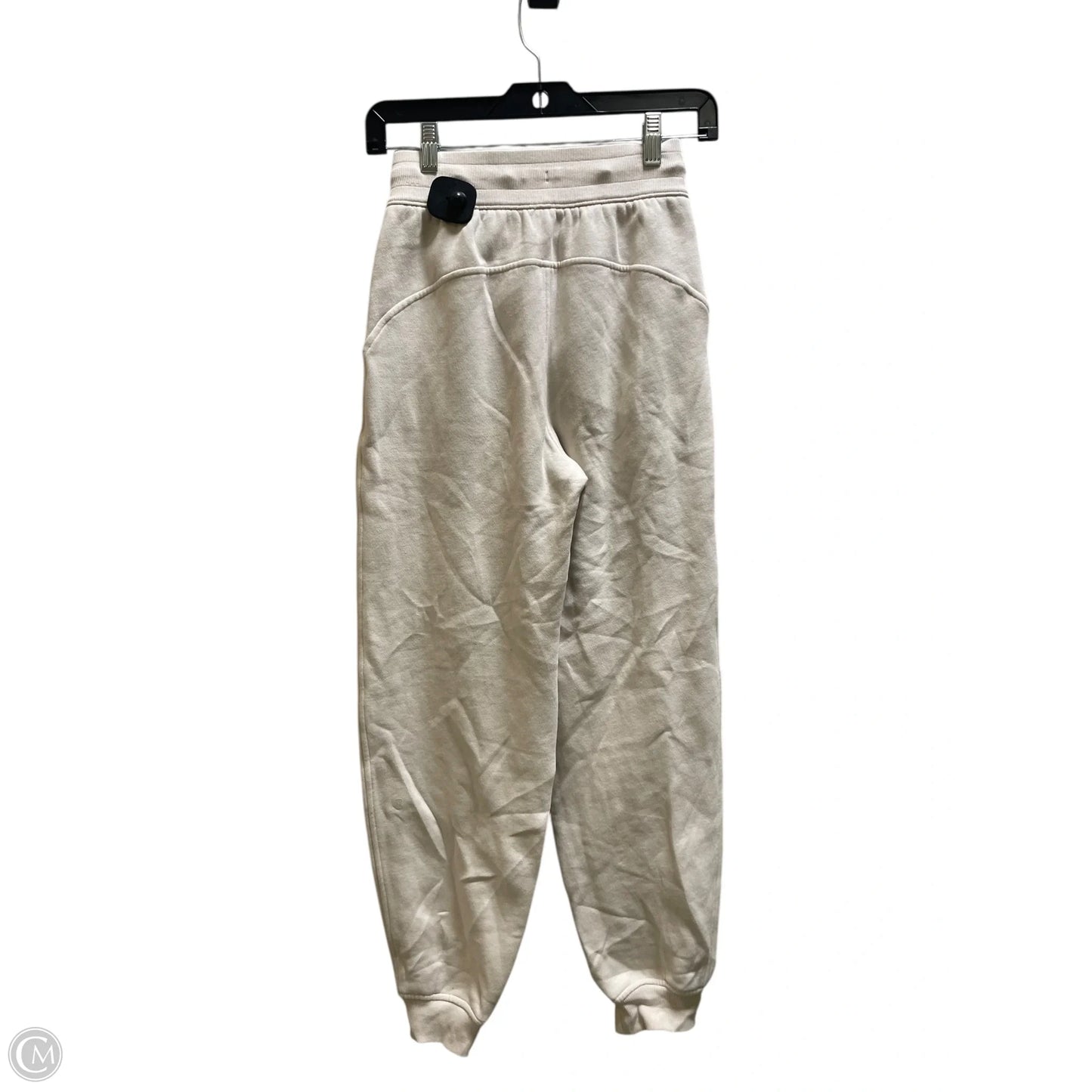 Athletic Pants By Lululemon In Cream, Size: 0