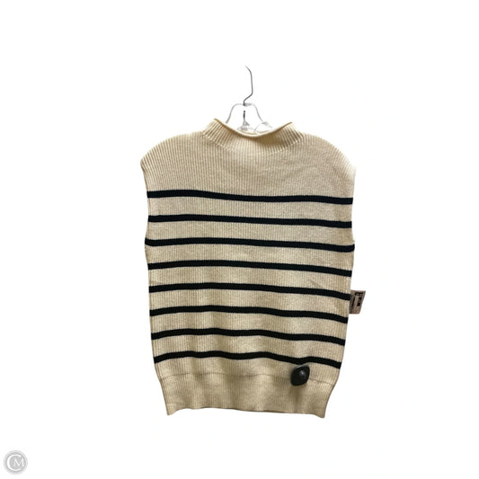 Top Sleeveless By Anrabess In Cream, Size: S