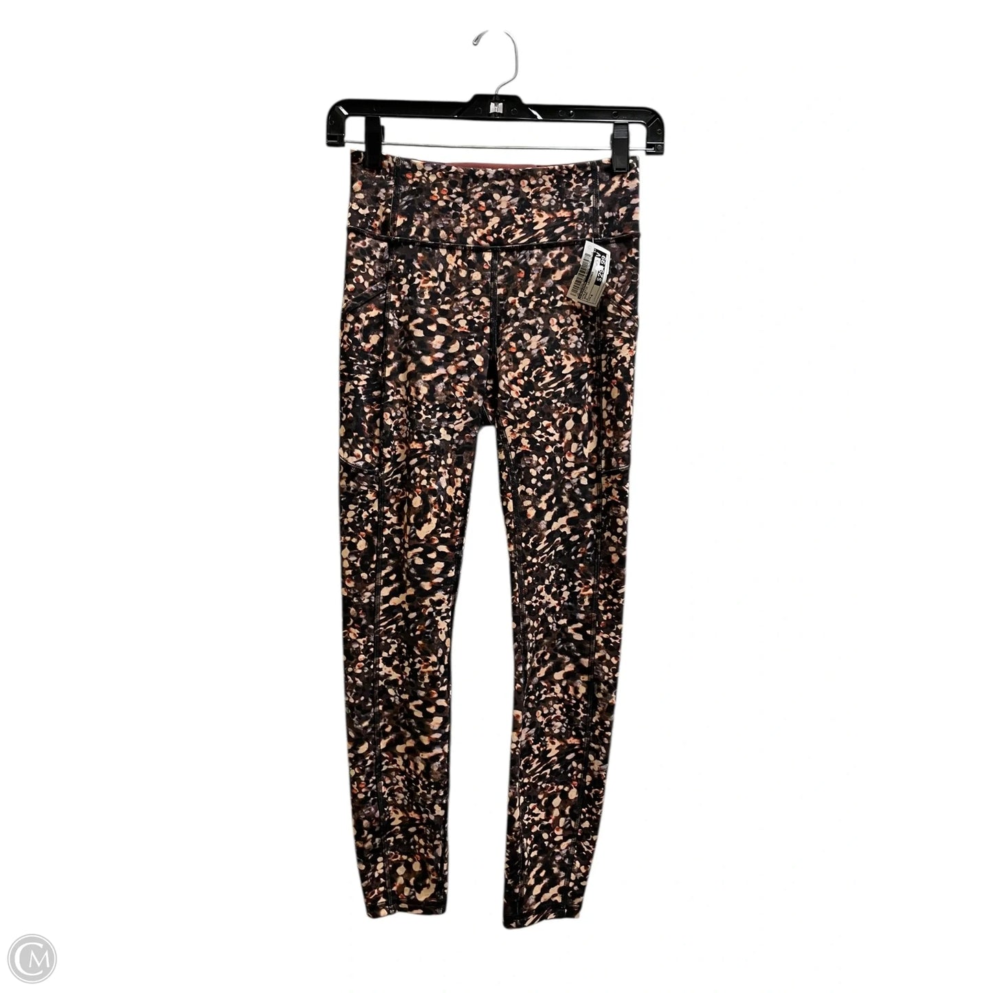 Athletic Leggings By Lululemon In Brown, Size: 4