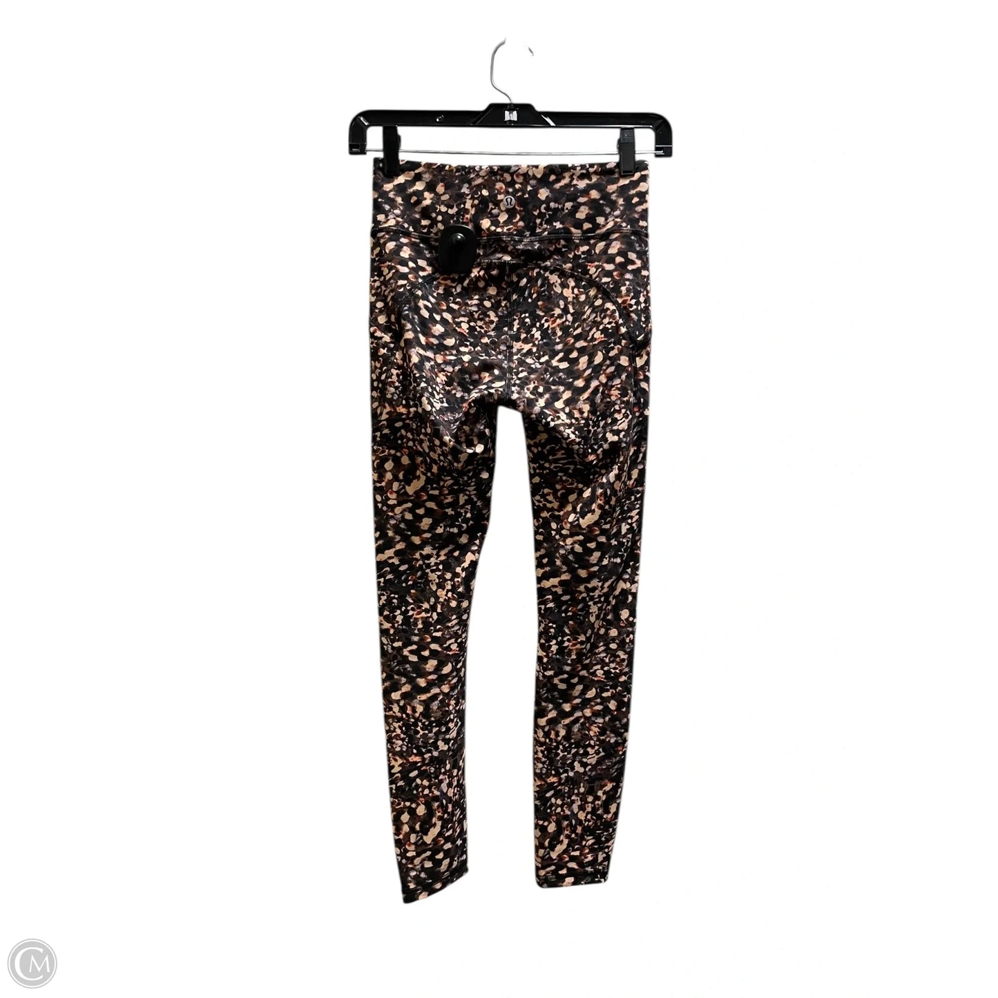 Athletic Leggings By Lululemon In Brown, Size: 4