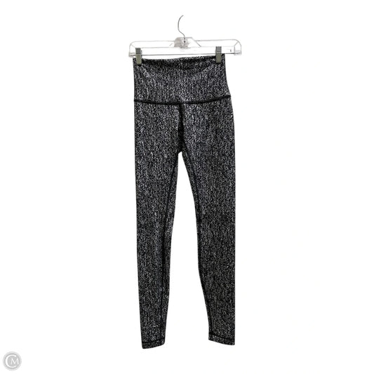 Athletic Leggings By Lululemon In Black, Size: 4