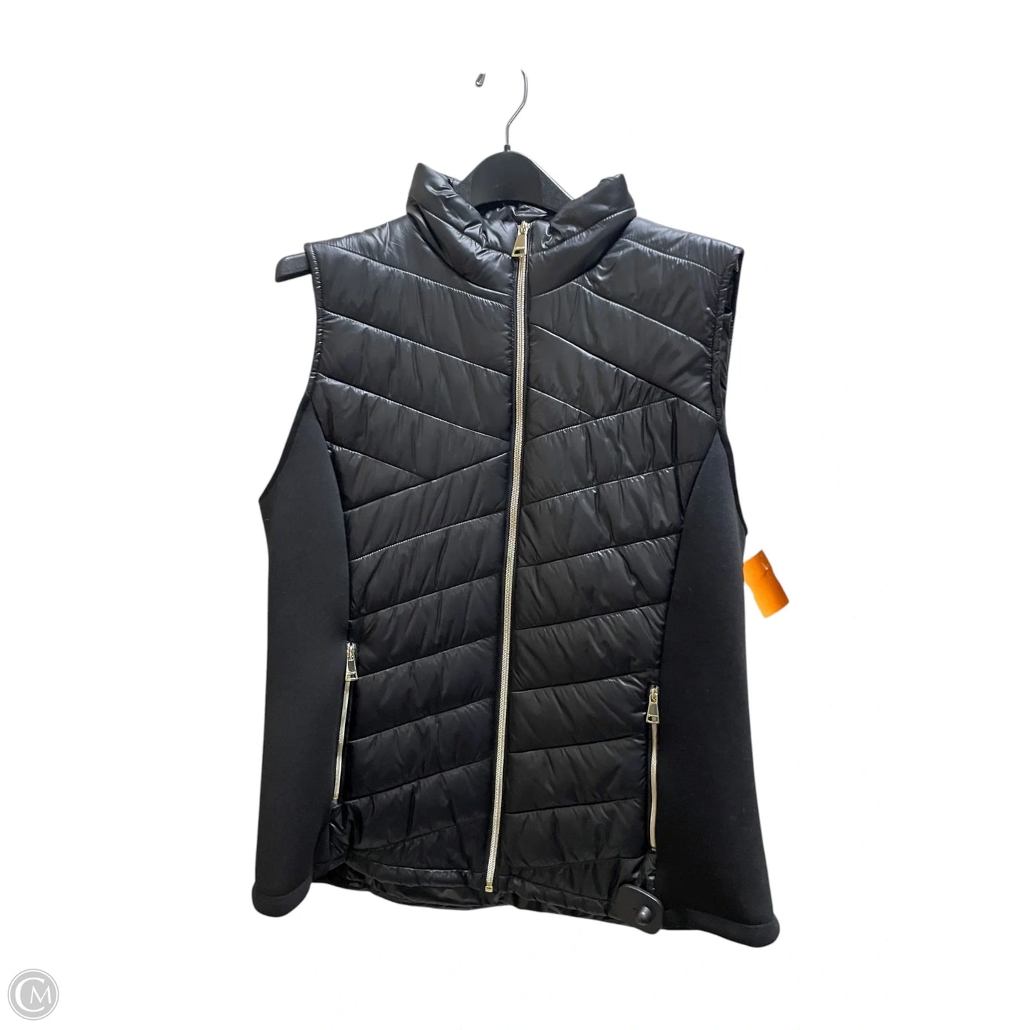 Vest Puffer & Quilted By Calvin Klein In Black, Size: Xl