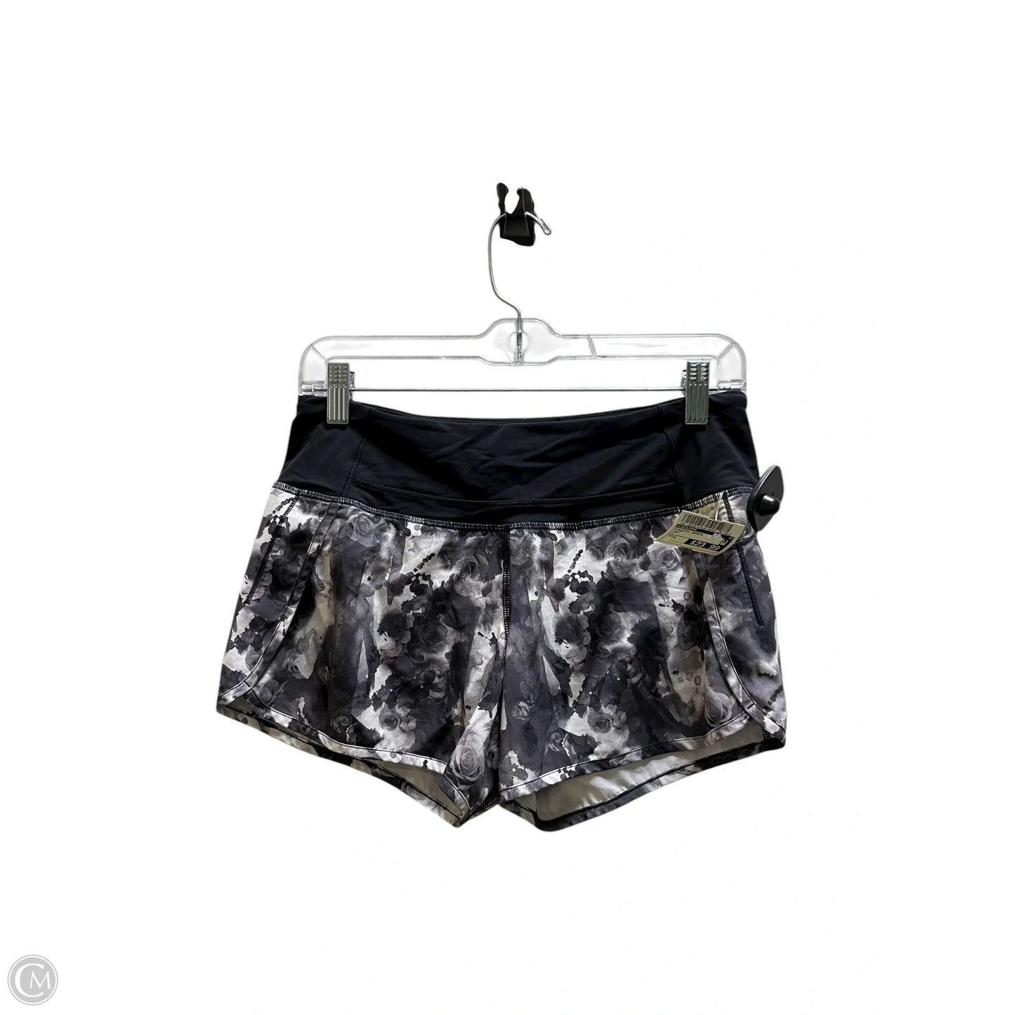 Athletic Shorts By Lululemon In Grey, Size: 4