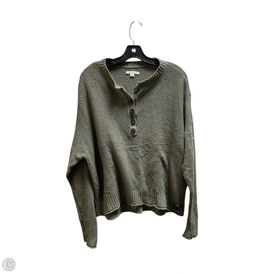 Sweater By American Eagle In Green, Size: Xs