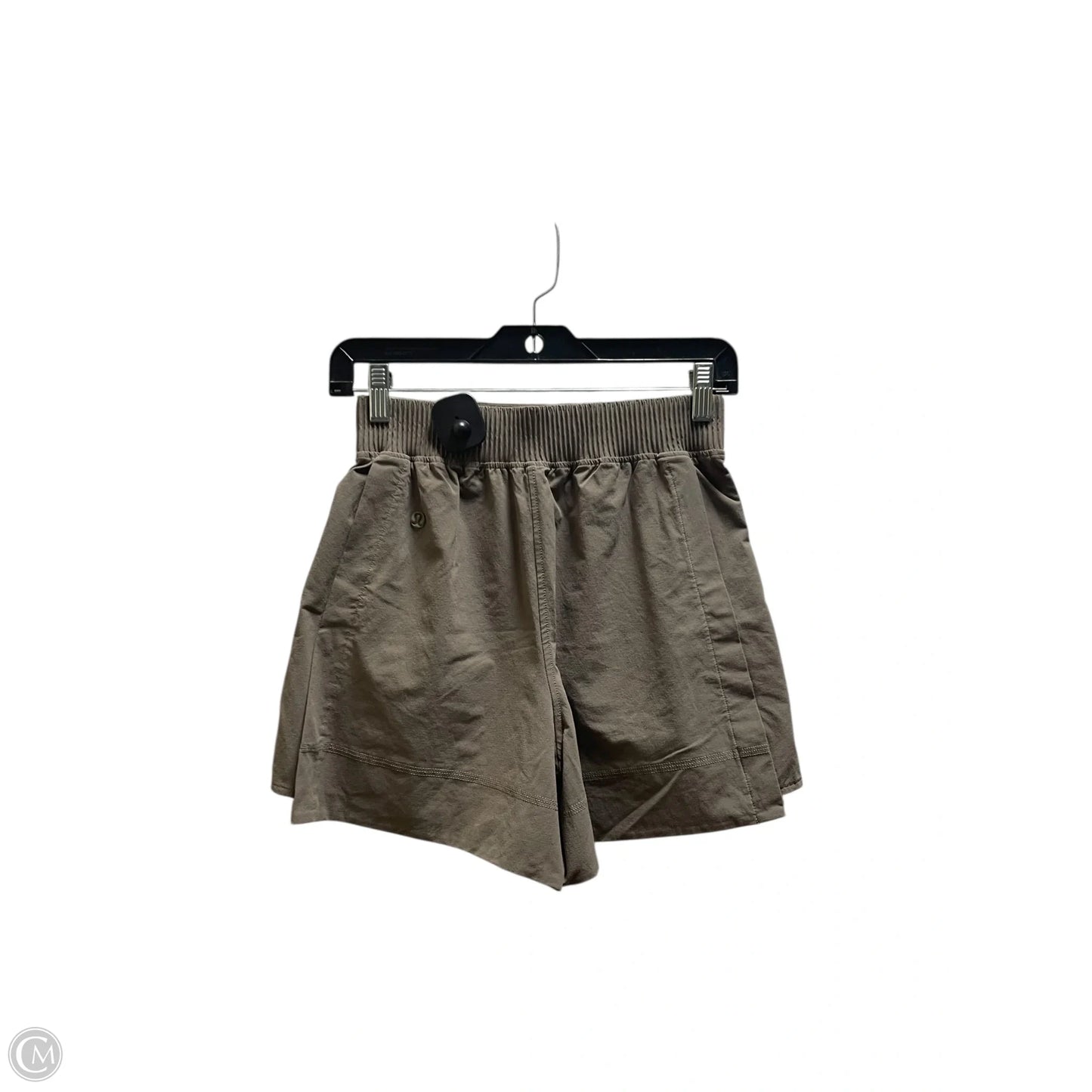 Athletic Shorts By Lululemon In Grey, Size: 4