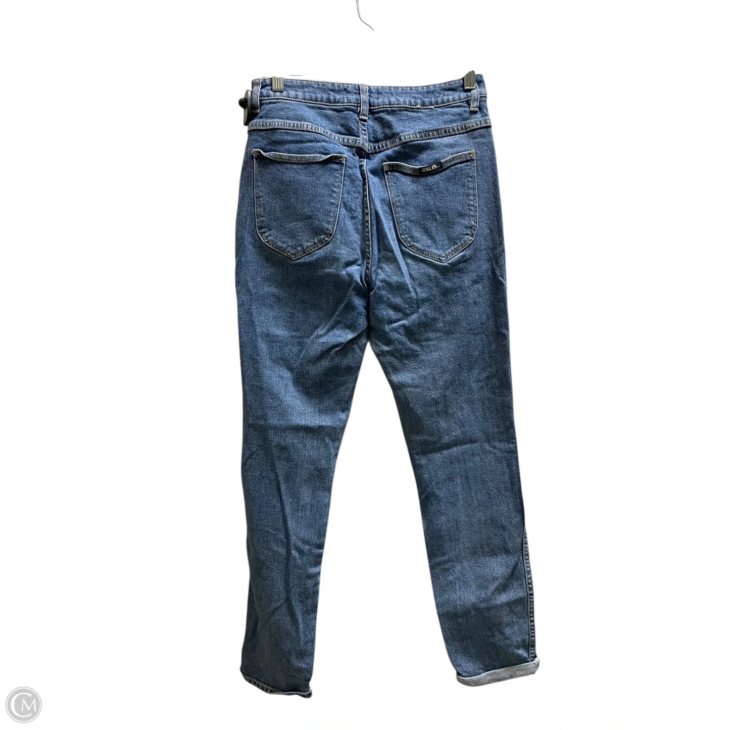 Jeans Straight By Rollas In Blue Denim, Size: 10