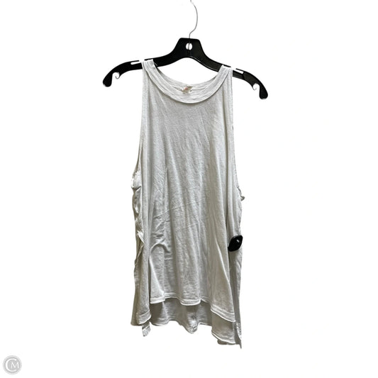Top Sleeveless By Free People In White, Size: M
