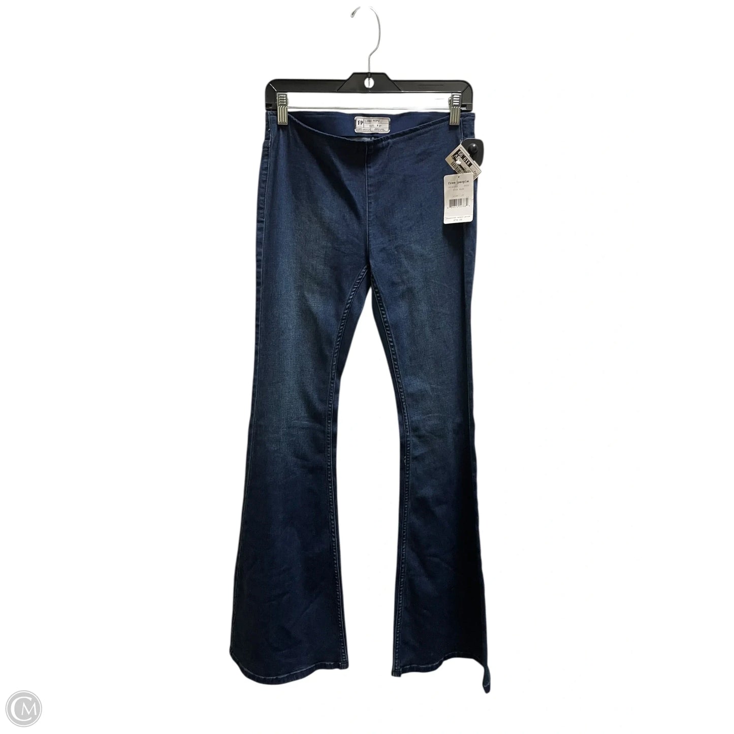 Jeans Boot Cut By Free People In Blue Denim, Size: 4