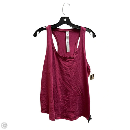 Tank Top By Lululemon In Pink, Size: 10