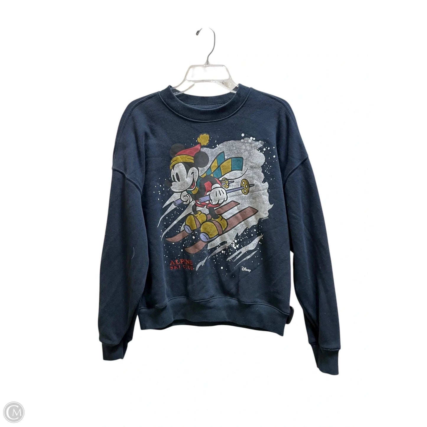 Sweatshirt Crewneck By Hollister In Navy, Size: S