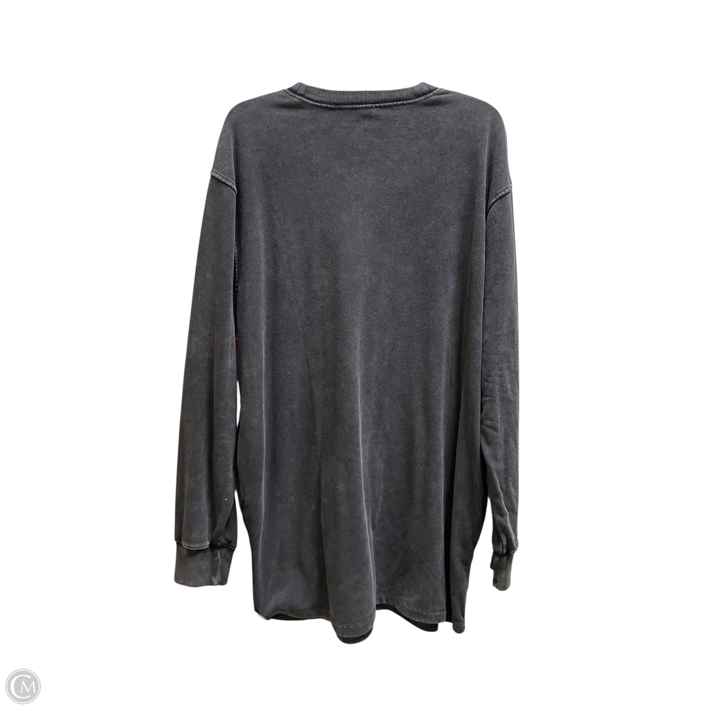 Sweatshirt Crewneck By Clothes Mentor In Grey, Size: L