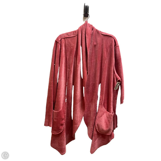 Cardigan By Simply Noelle In Pink, Size: L