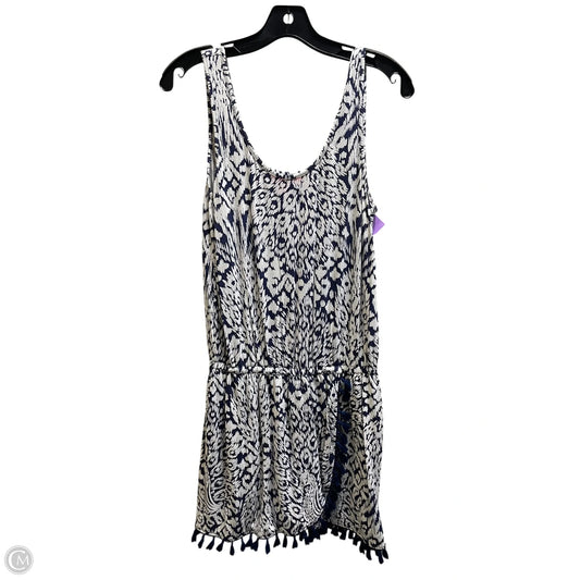 Romper Designer By Lilly Pulitzer In Blue, Size: S