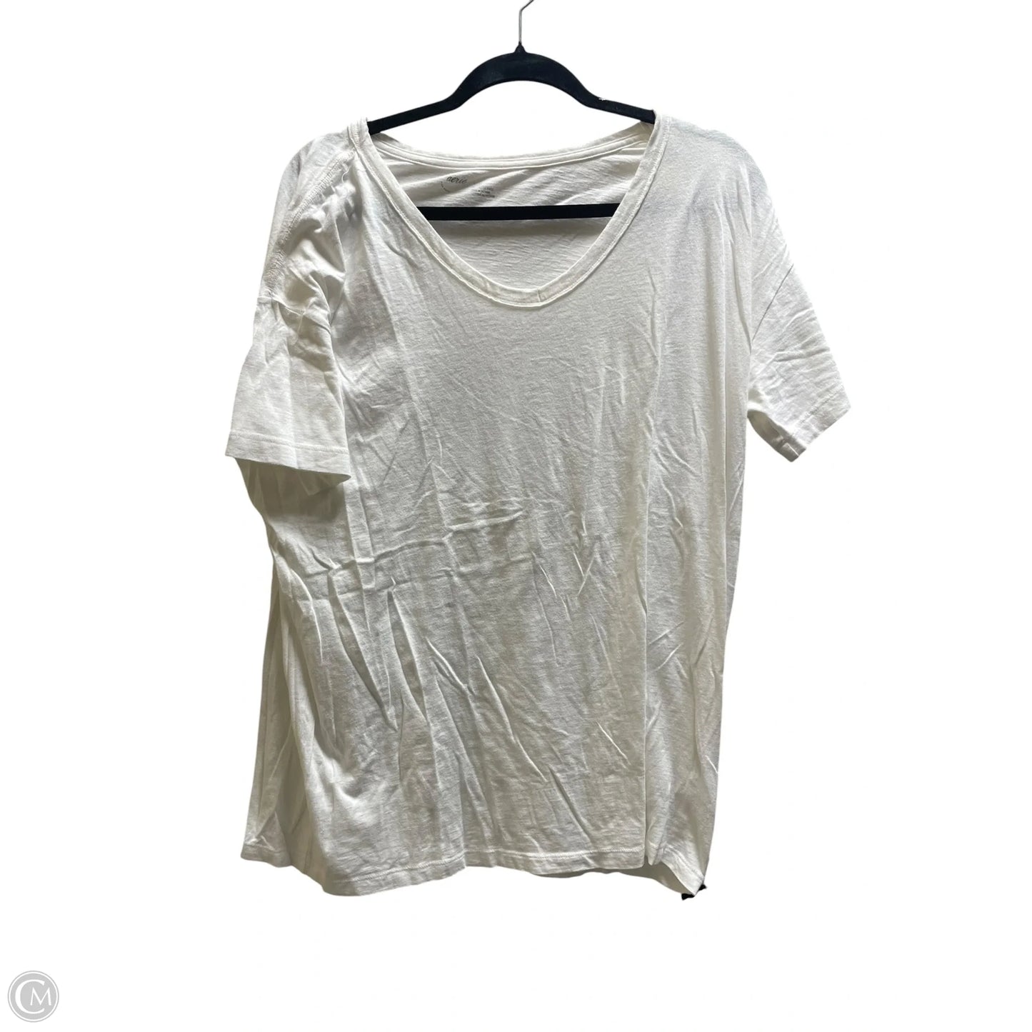 Top Short Sleeve By Aerie In White, Size: M