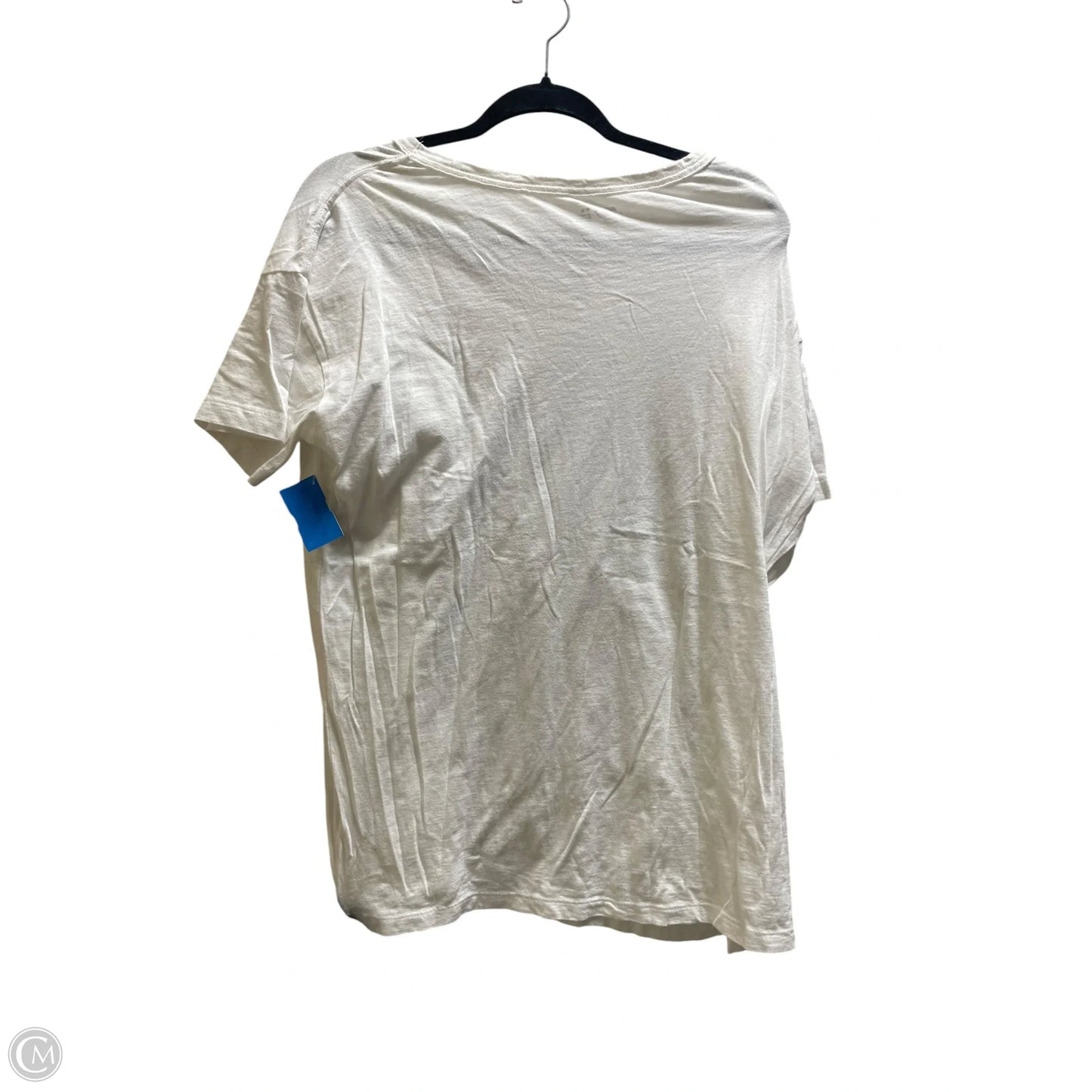 Top Short Sleeve By Aerie In White, Size: M