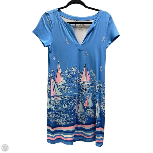 Dress Designer By Lilly Pulitzer In Blue, Size: S