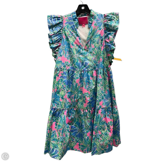 Dress Designer By Lilly Pulitzer In Blue, Size: Xs