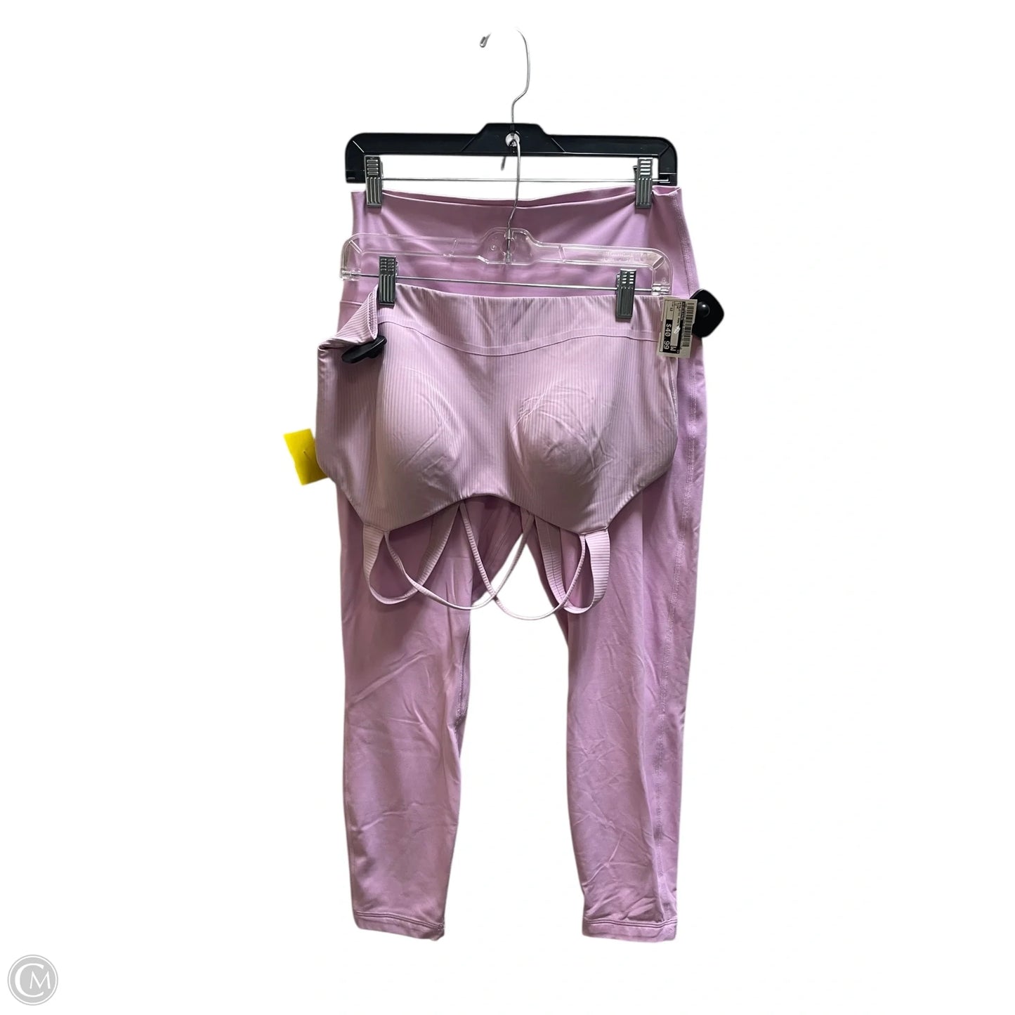 Athletic Pants 2pc By Lululemon In Pink, Size: 12