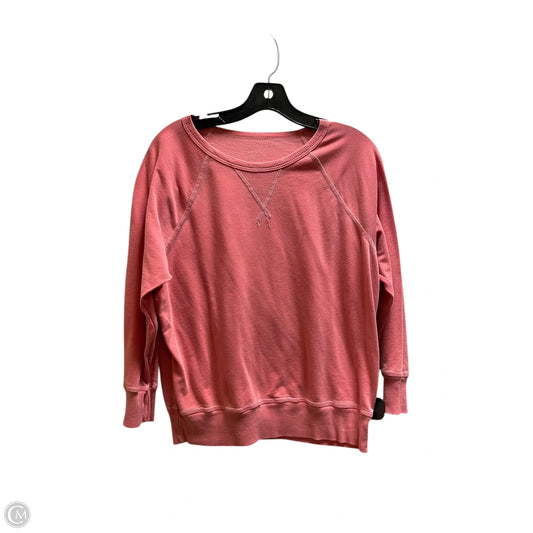 Top Long Sleeve By J. Crew In Pink, Size: M