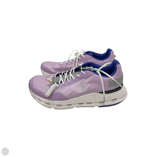 Shoes Athletic By On Cloud In Purple, Size: 8.5
