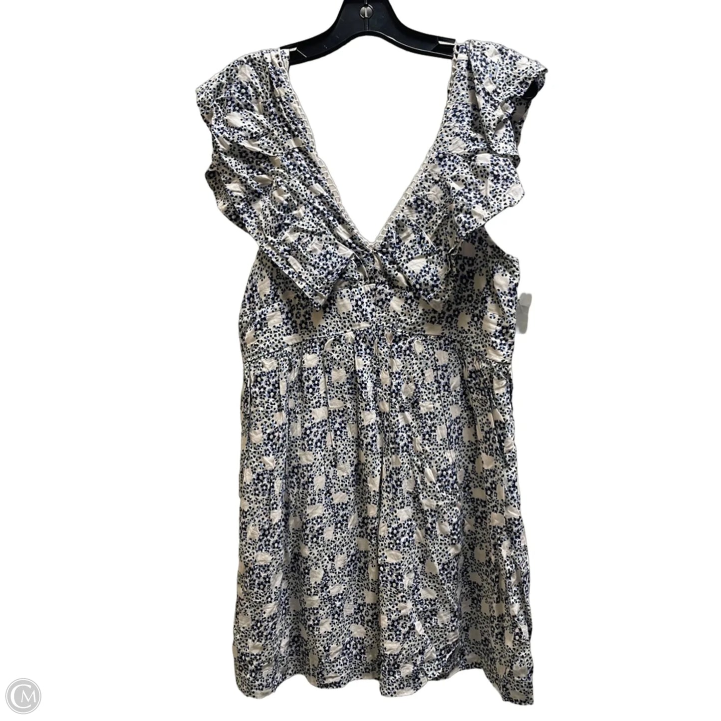 Dress Casual Short By Anthropologie In Blue, Size: Xs