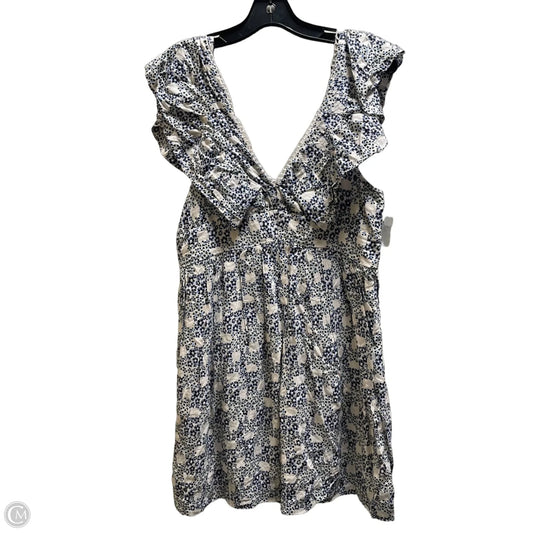 Dress Casual Short By Anthropologie In Blue, Size: Xs