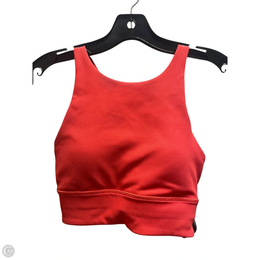 Athletic Bra By Lululemon In Red, Size: 6