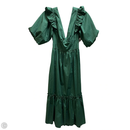 Dress Casual Maxi By Sugar Lips In Green, Size: Xs