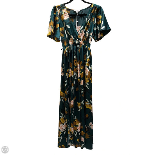 Dress Casual Maxi By Baltic Born In Green, Size: Xs