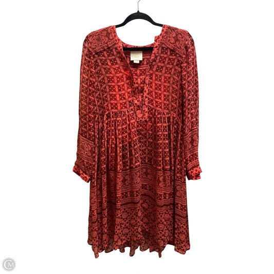 Dress Casual Short By Maeve In Red, Size: 4