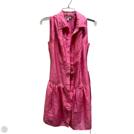 Dress Casual Short By Current Air In Pink, Size: Xs