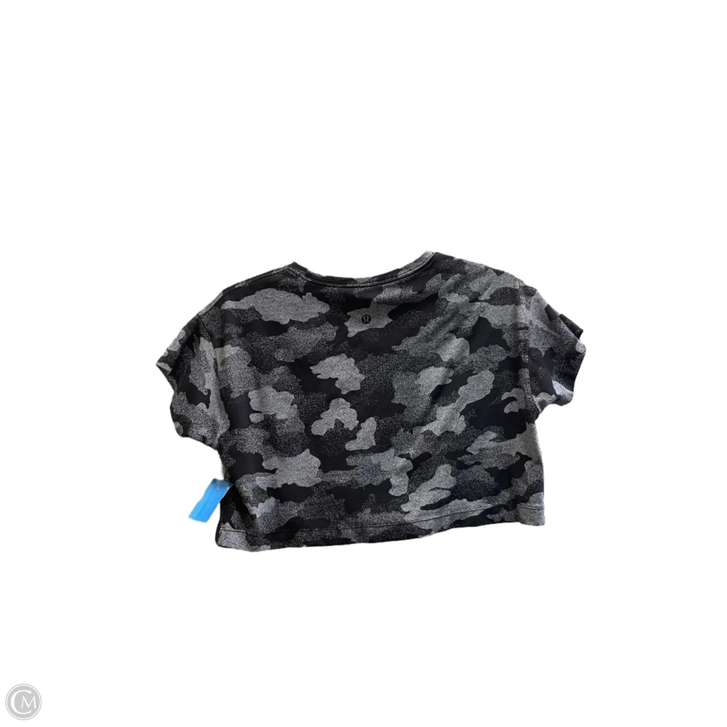 Top Short Sleeve By Lululemon In Camouflage Print