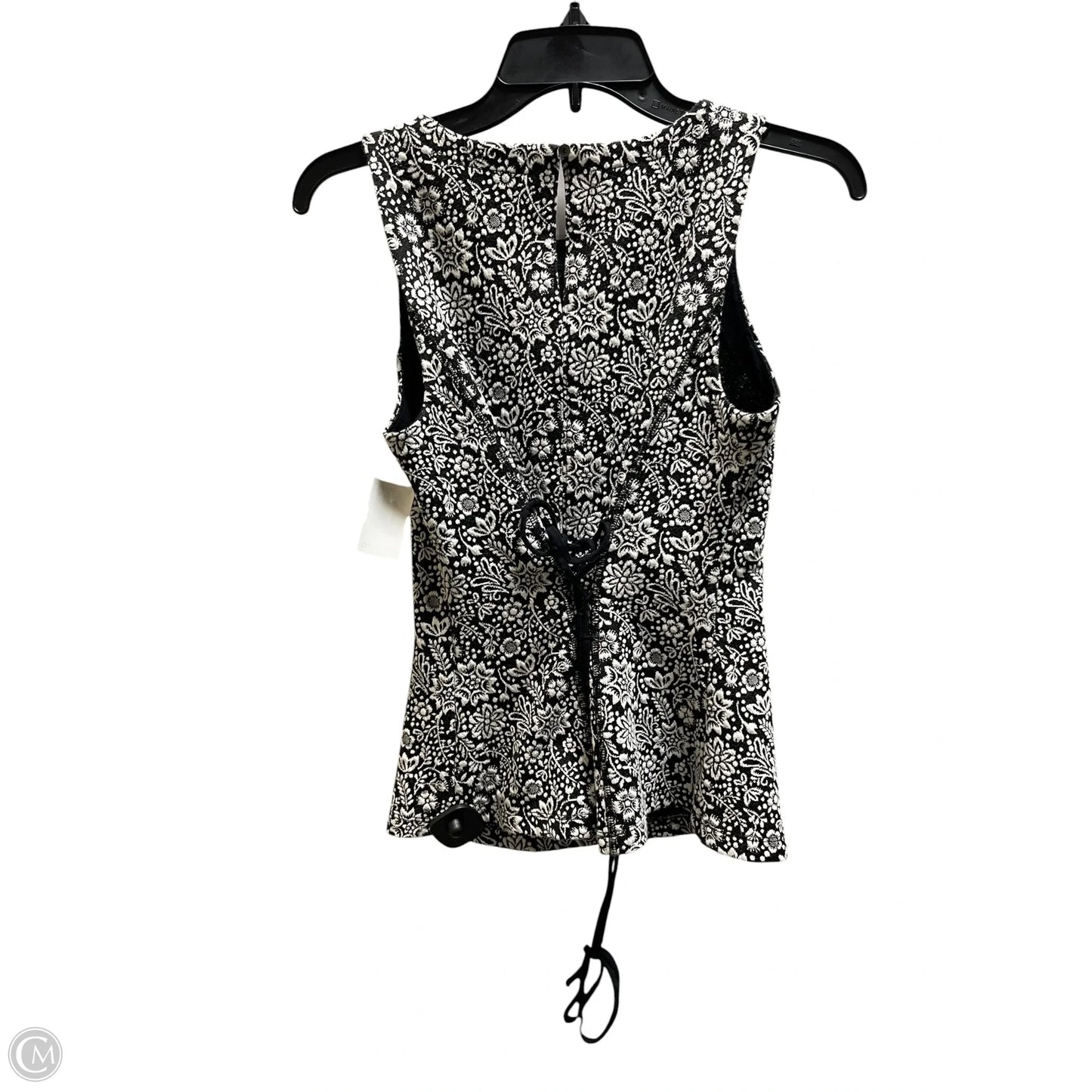 Top Sleeveless By Anthropologie In Black, Size: Xs