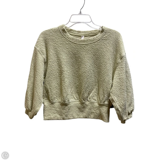Top Short Sleeve By Lululemon In Green, Size: 4