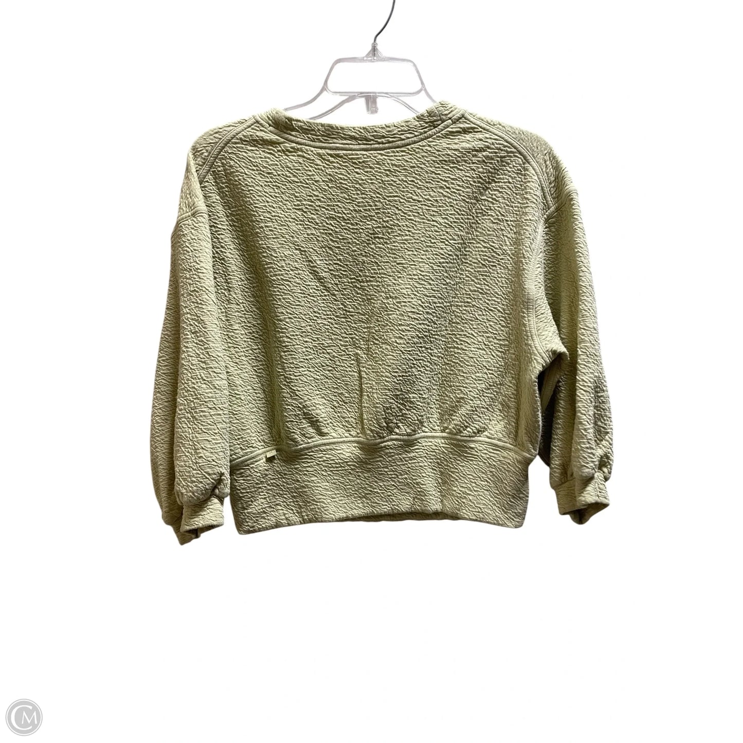 Top Short Sleeve By Lululemon In Green, Size: 4